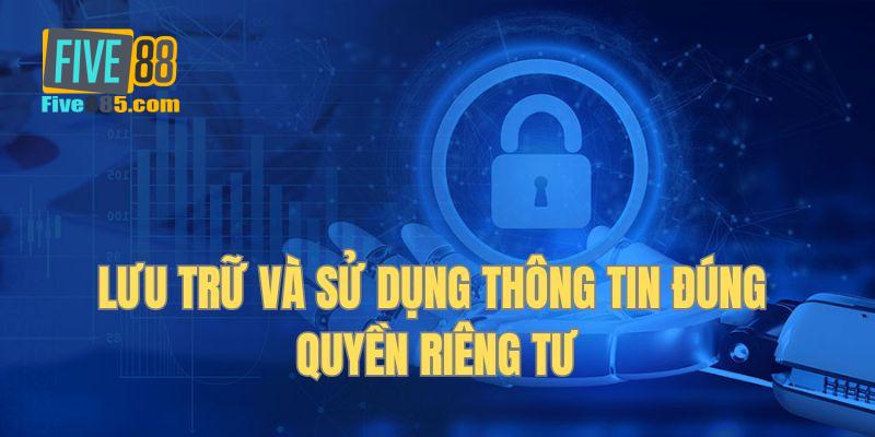 Đảm bảo hoạt động và lưu trữ thông tin an toàn nhất